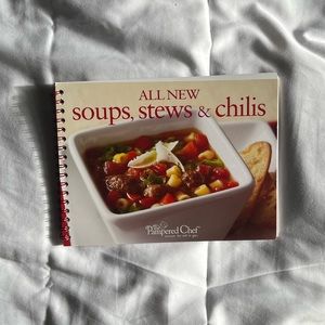 NEW Pampered Chef cook book! “All new soups, stews & chilis”